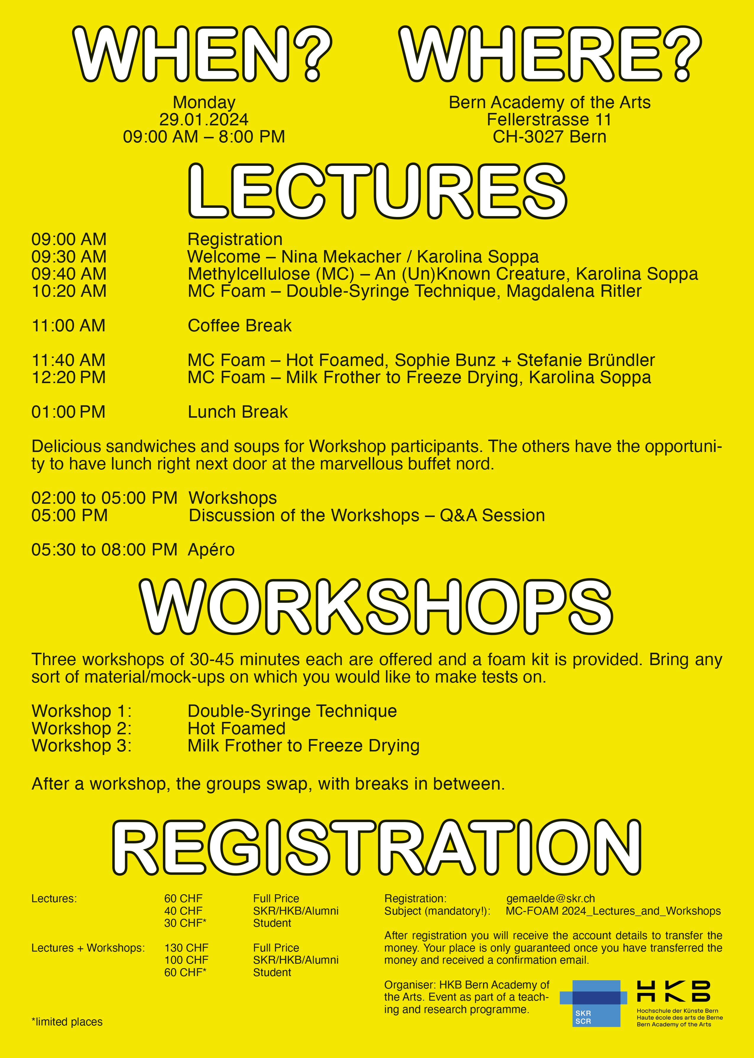 02 02MC FOAM Lectures Workshop 2024 HKB 2