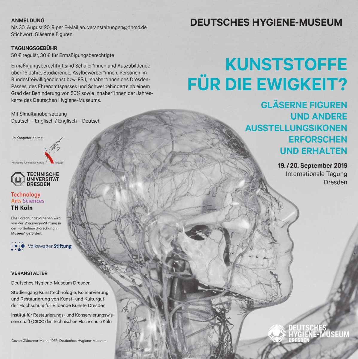 KUNSTSTOFFE FÜR DIE EWIGKEIT ? GLÄSERNE FIGUREN UND ANDERE AUSSTELLUNGSIKONEN ERFORSCHEN UND ERHALTEN